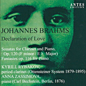 Johannes Brahms Declaration of Love / Antes Johannes Brahms Declaration of Love / Antes