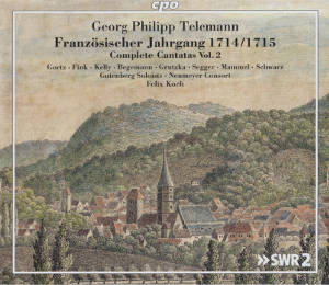 Georg Philipp Telemann, Kantaten - Französischer Jahrgang Vol. 2