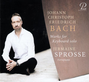 Johann Christoph Friedrich Bach, Works for Keyboard solo