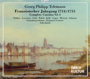 Georg Philipp Telemann, Kantaten – Französischer Jahrgang Vol. 3