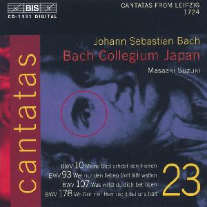 J.S. Bach, Cantatas 23 / BIS