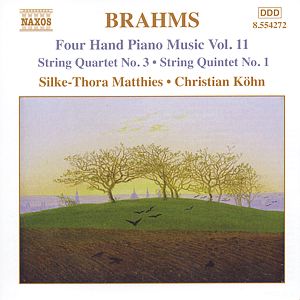 Johannes Brahms – Four Hand Piano Music Vol. 11 / Naxos