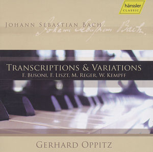 J.S. Bach – Transcriptions and Variations / hänssler CLASSIC J.S. Bach – Transcriptions and Variations / hänssler CLASSIC