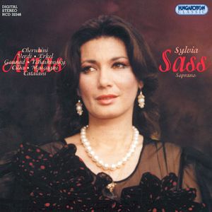 Sylvia Sass Soprano, Arien und Szenen - Cherubini, Verdi, Verdi, Verdi, Erkel, Gounod, Tschaikowsky, Cilèa, Mascagni, Catalani / Hungaroton