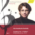 Felix Mendelssohn Bartholdy Sinfonien Vol. 2 / hänssler CLASSIC