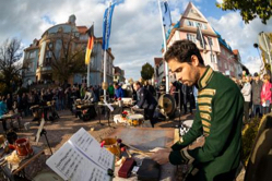 Aufführung der Landschaftskomposition Donau / Rauschen, Foto: SWR, Ralf Brunner