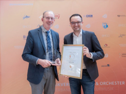 BMCO Hans-Lenz-Medaille für Martin Eifler (li), Foto: Andreas Klug