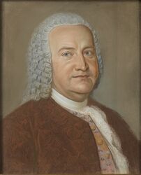 Bach-Pastell von 1730, Foto: Constantin Beyer, Bachhaus Eisenach