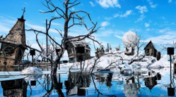 Bühnenbild zu Webers Der Freischuetz bei den Bregenzer Festspielen, Foto: Anja Koehler