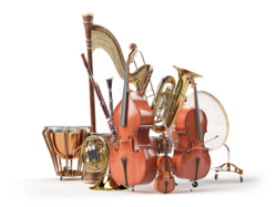 Die Musikinstrumente zu Peter und der Wolf, Foto: Trodler