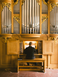 Erster Durchgang im Fach Orgel, Foto: Daniel Delang