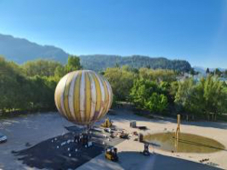 Fesselballon der Festspiele über Bregenz, Foto: Bregenzer Festspiele, Lisa Kloos