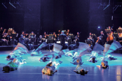 Jugendprojekt „Zwischen Nacht und Traum des IMPULS Festivals mit der Staatskapelle Halle unter Hans Rotman (Dirigat). Foto: Markus Scholz