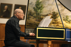 Konzert von Andreas Staier im Festsaal des Alten Rathauses Leipzig, Foto: Leipziger Bachfest / Gert Mothes