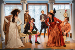 Szene aus Die Theatralischen Abentheuer oder Der Theaterdirektor in Nöthen, Foto: Maik Schuck